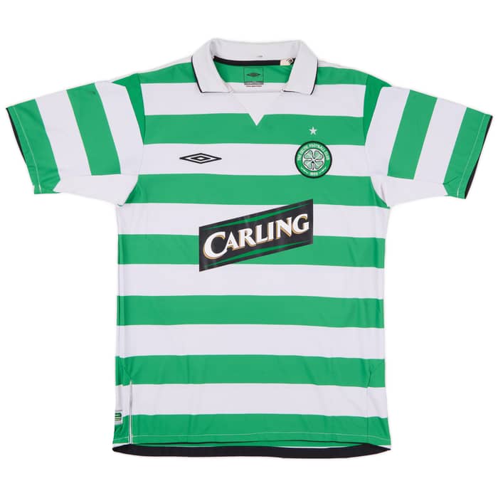 2004-05 Celtic Home Shirt Lambert #14 - 6/10 - (M)