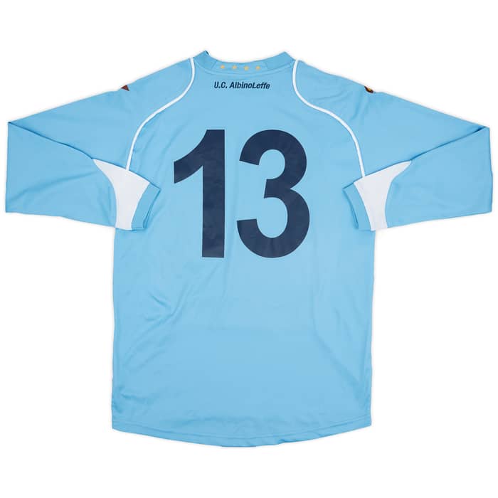 2009-10 AlbinoLeffe Home L/S Shirt #13 - 7/10 - (M)