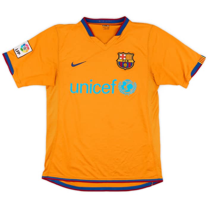 2006-08 Barcelona Away Shirt Messi #19 - 6/10 - (S)