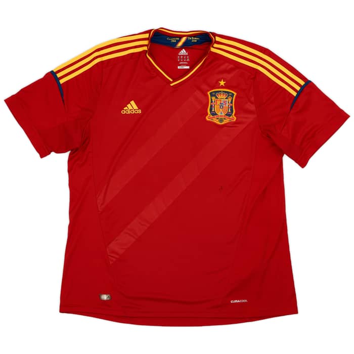 2011-12 Spain Home Shirt - 6/10 - (XXL)