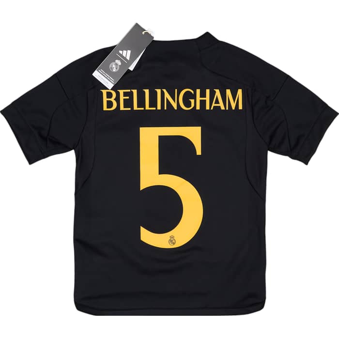 2023-24 Real Madrid Third Full Kit Bellingham #5 (5-6 Years)