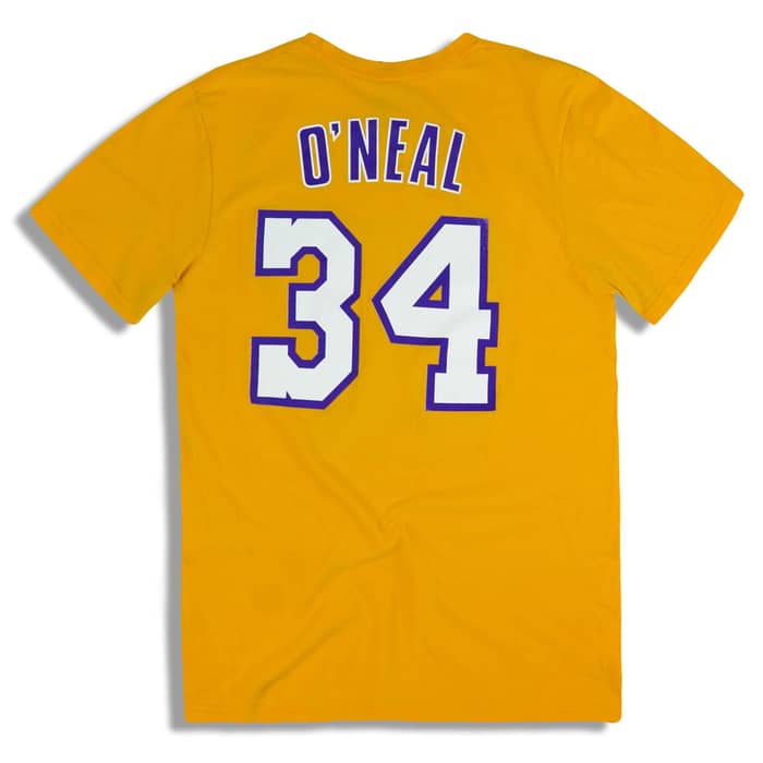 2010s LA Lakers Shaquille O'Neal #34 Tee S
