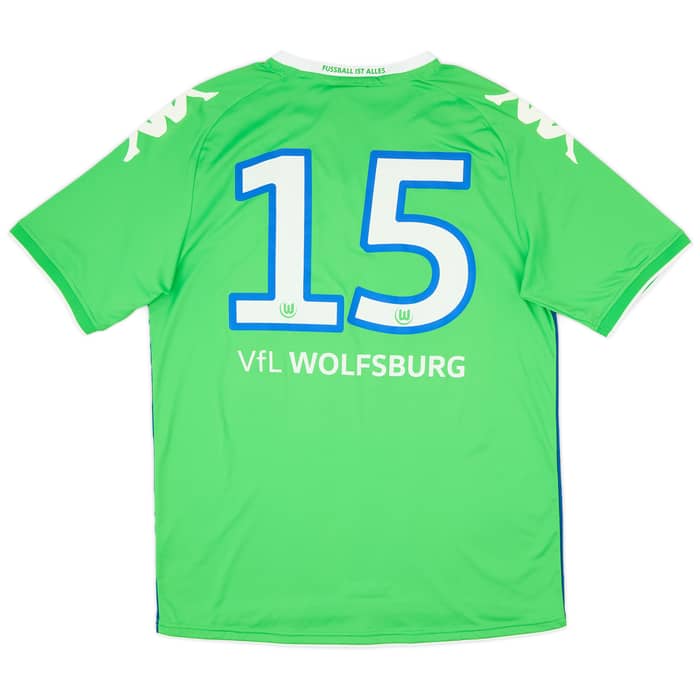 2015-16 Wolfsburg Away Shirt #15 - 9/10 - (XL)