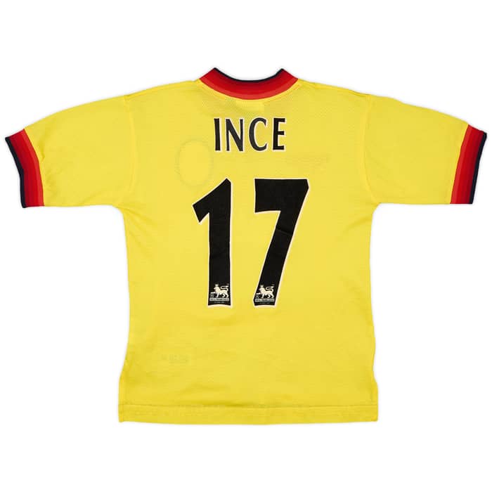 1997-99 Liverpool Away Shirt Ince #17 - 9/10 - (M.Boys)