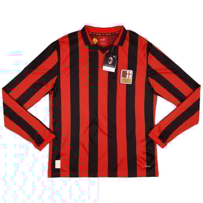 2024-25 AC Milan 125th Anniversary Authentic L/S Shirt #11 (Pulisic)