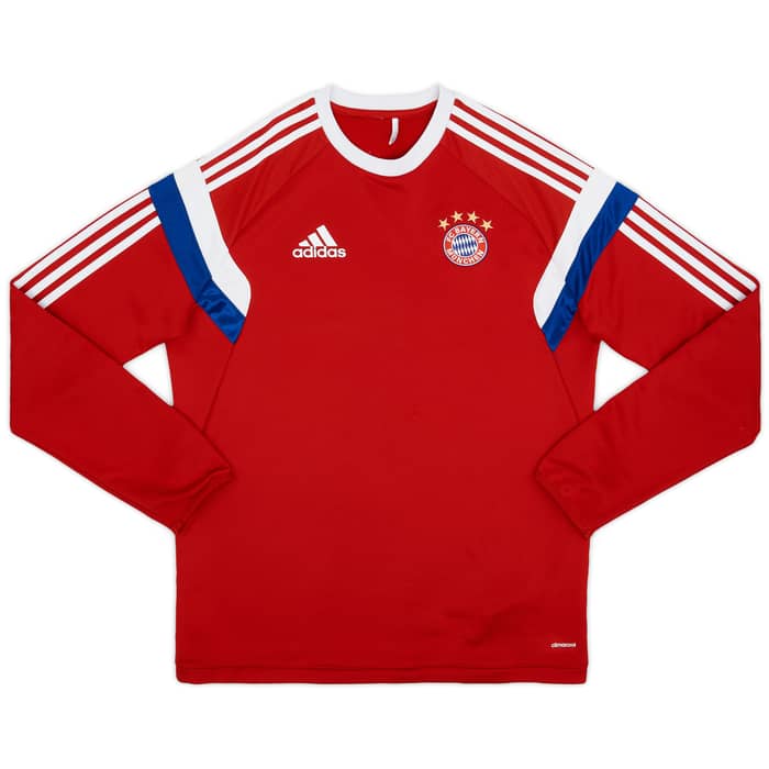 2014-15 Bayern Munich adidas Sweat Top - 8/10 - (M)