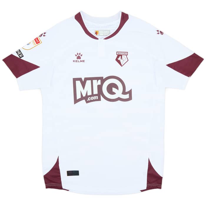 2023-24 Watford Match Issue Away Shirt Sema #12