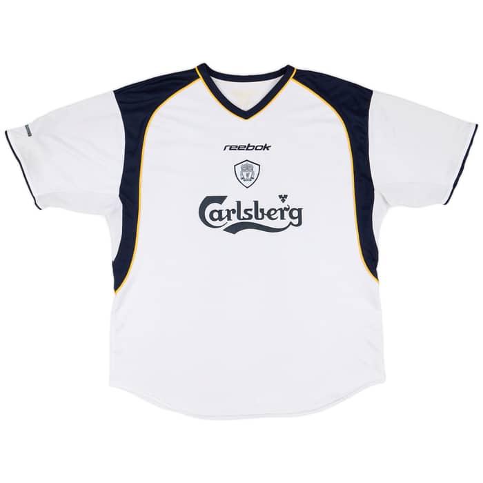 2001-03 Liverpool Away Shirt Gerrard #17 - 6/10 - (XL)