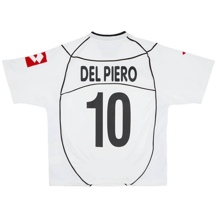 2002-03 Juventus Away Shirt Del Piero #10 - 5/10 - (M)