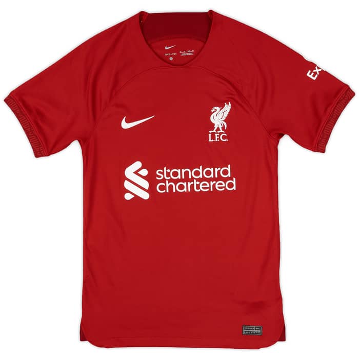2022-23 Liverpool Home Shirt Virgil #4 - 10/10 - (XS)