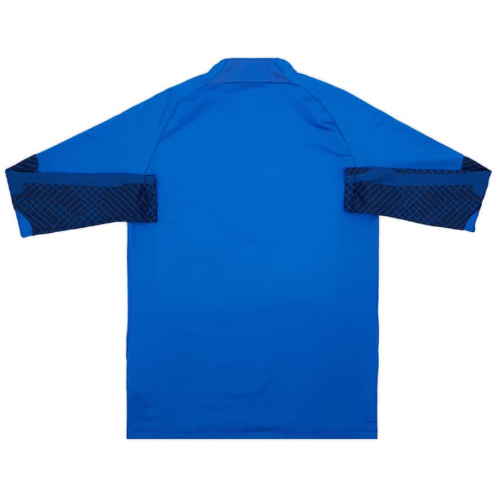 2022-23 Preston North End Player Issue 1/4 Zip Training Top # - 7/10