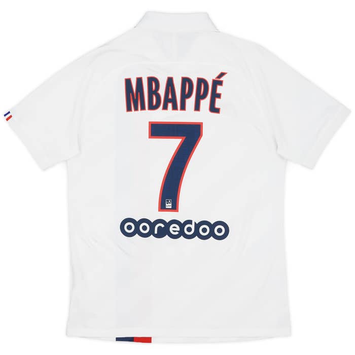2019-20 Paris-Saint Germain Authentic Third Shirt Mbappe #7 - 10/10 - (M)