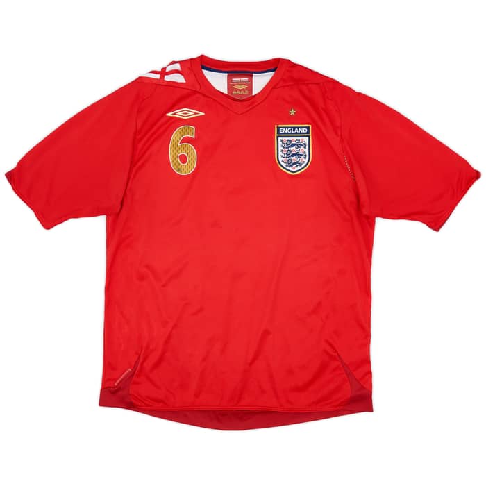 2006-08 England Away Shirt Terry #6 - 6/10 - (XL)