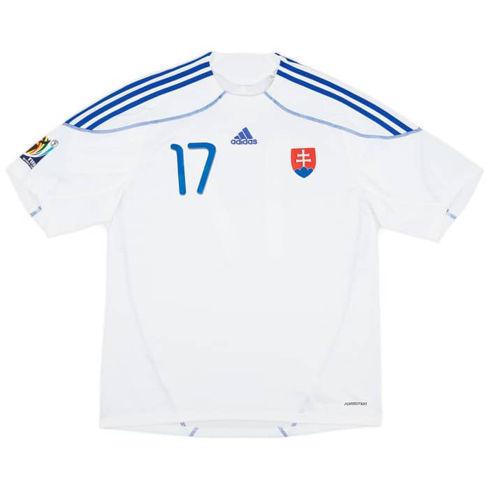 2010-12 Slovakia Home Shirt Hamsik #17 - 9/10 - (XL)