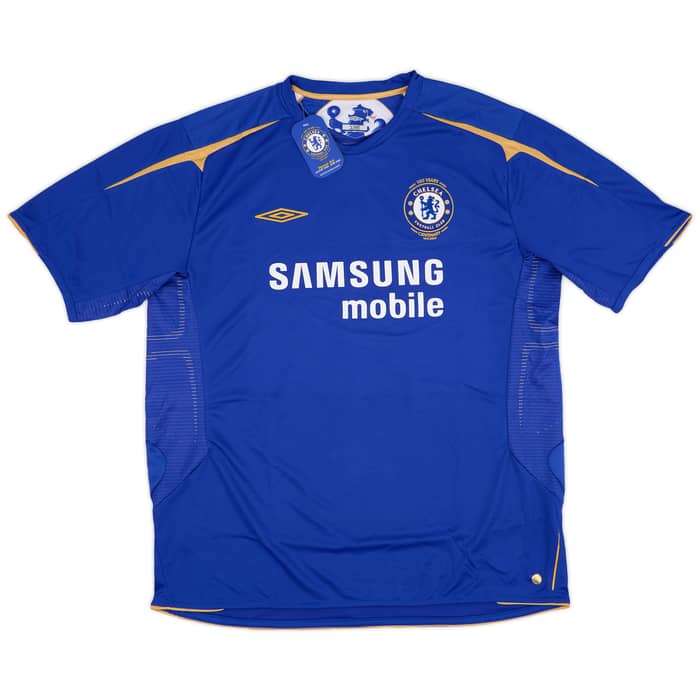 2005-06 Chelsea Centenary Home Shirt Drogba #15 (XXL)