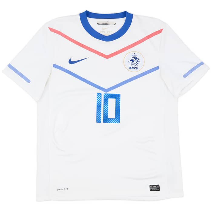 2010-11 Netherlands Away Shirt Sneijder #10 - 7/10 - (M)