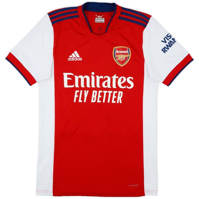 2021-22 Arsenal Home Shirt Odegaard #8 - 7/10 - (S)