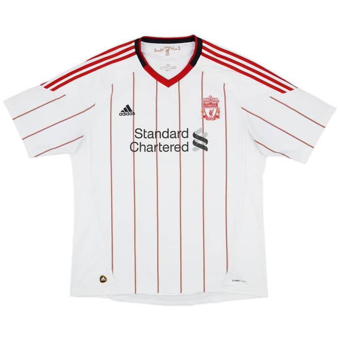 2010-11 Liverpool Away Shirt Gerrard #8 - 7/10 - (XXL)