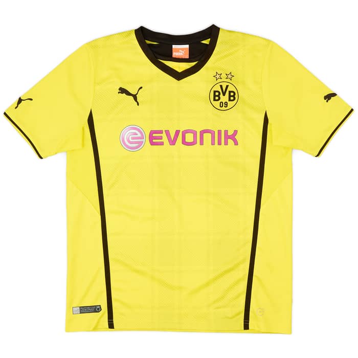 2013-14 Borussia Dortmund Home Shirt - 6/10 - (XL. Boys)