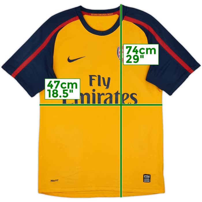 2008-09 Arsenal Away Shirt Fabregas #4 - 8/10 - (S)