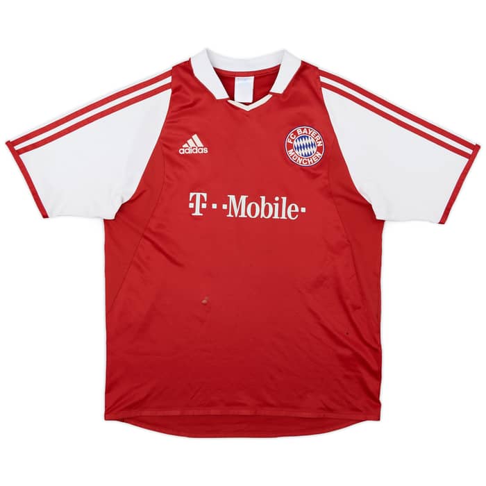 2003-04 Bayern Munich Home Shirt Ballack #13 - 4/10 - (XL.Boys)