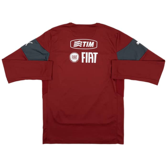 2014-15 Italy Puma Training L/S Shirt - 8/10 - (M)