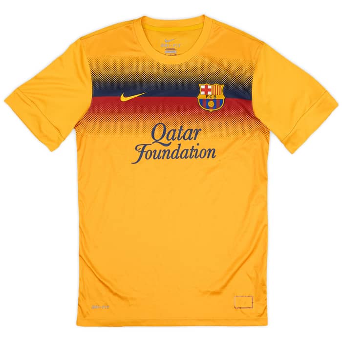 2013-14 Barcelona Nike Training Shirt - 7/10 - (S)