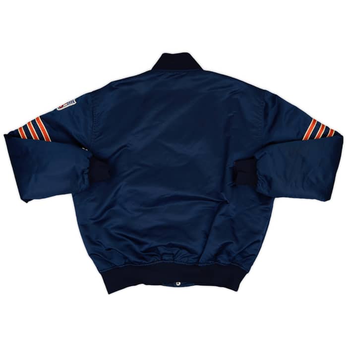 1980s Chicago Bears Starter Satin Varsity Jacket - 8/10 - (L)
