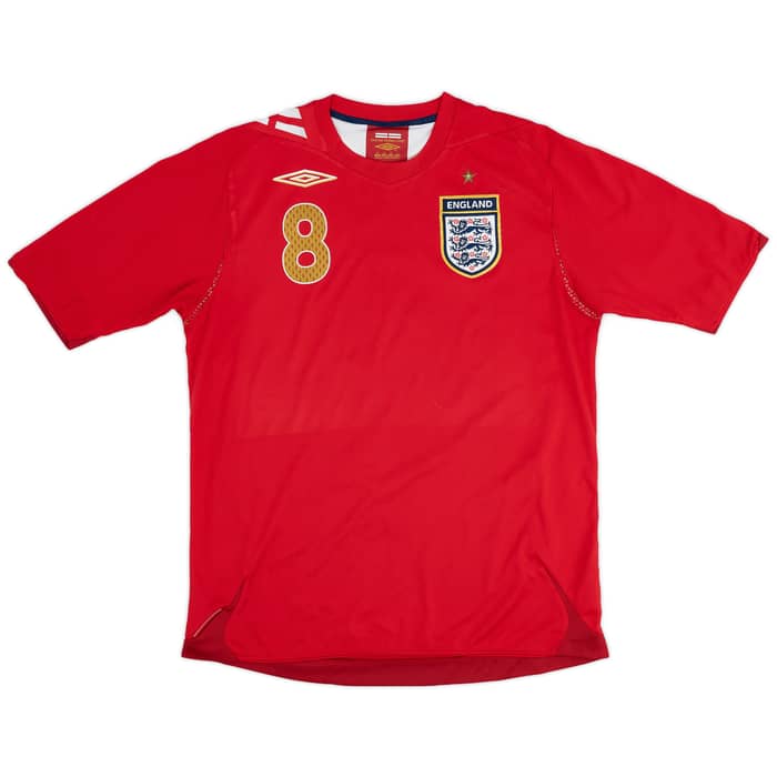 2006-08 England Away Shirt Lampard #8 - 7/10 - (M)