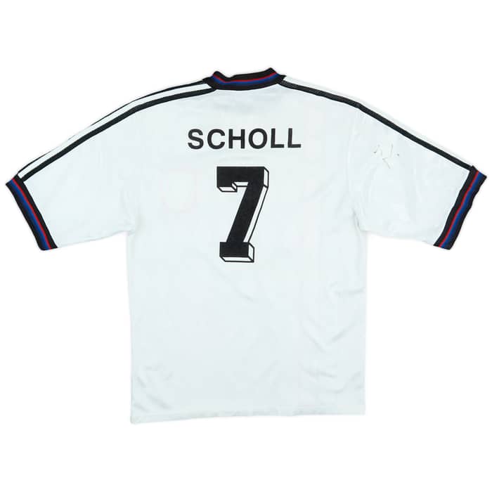 1996-98 Bayern Munich Away Shirt Scholl #7 - 6/10 - (S)