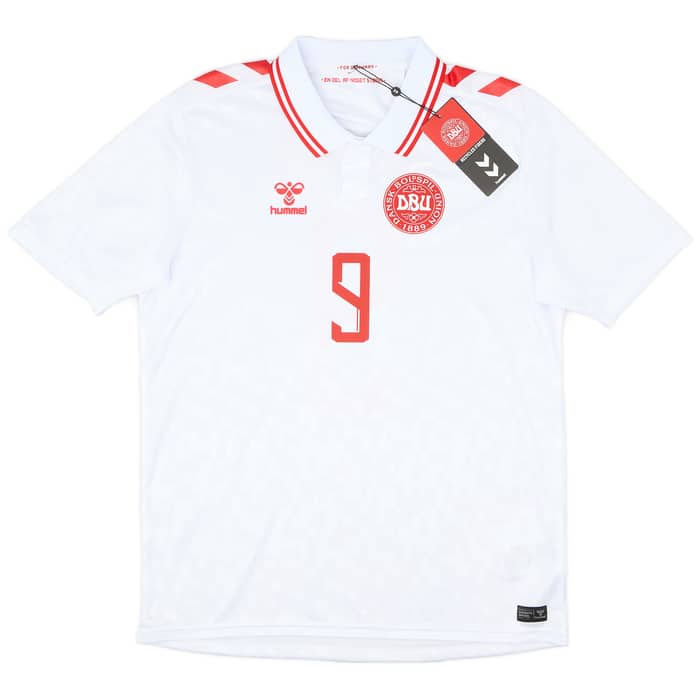 2024-25 Denmark Away Shirt Hojlund #9