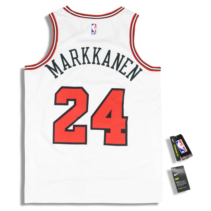 2018-21 Chicago Bulls Markkanen #24 Nike Swingman Jersey (Home) M - W/Tags
