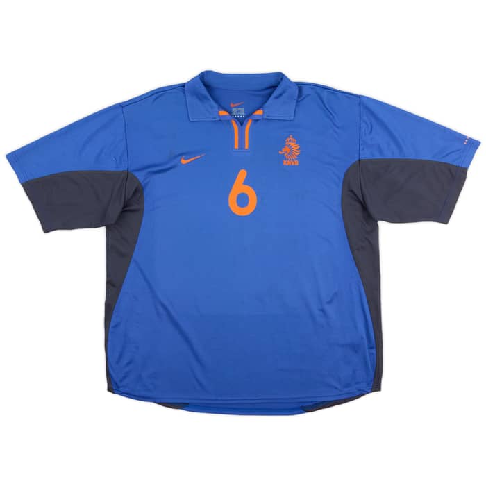 2000-02 Netherlands Away Shirt Seedorf #6 - 6/10 - (XL)