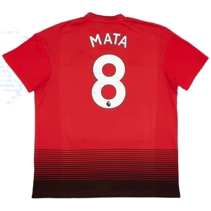 2018-19 Manchester United Home Shirt Mata #8 - 5/10 - (XL)