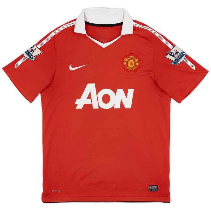 2010-11 Manchester United Home Shirt Rooney #10 - 5/10 - (M)