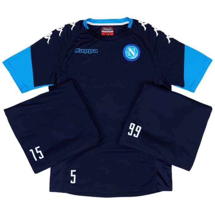 2017-18 Napoli Player Issue Training Tee # - 7/10