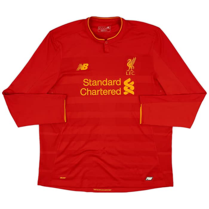 2016-17 Liverpool Home L/S Shirt Alexander #66 - 7/10 - (XXL)