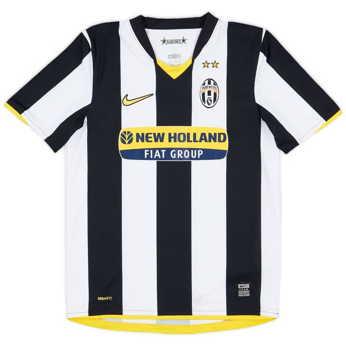 2008-09 Juventus Home Shirt Amauri #8 - 6/10 - (L.Boys)