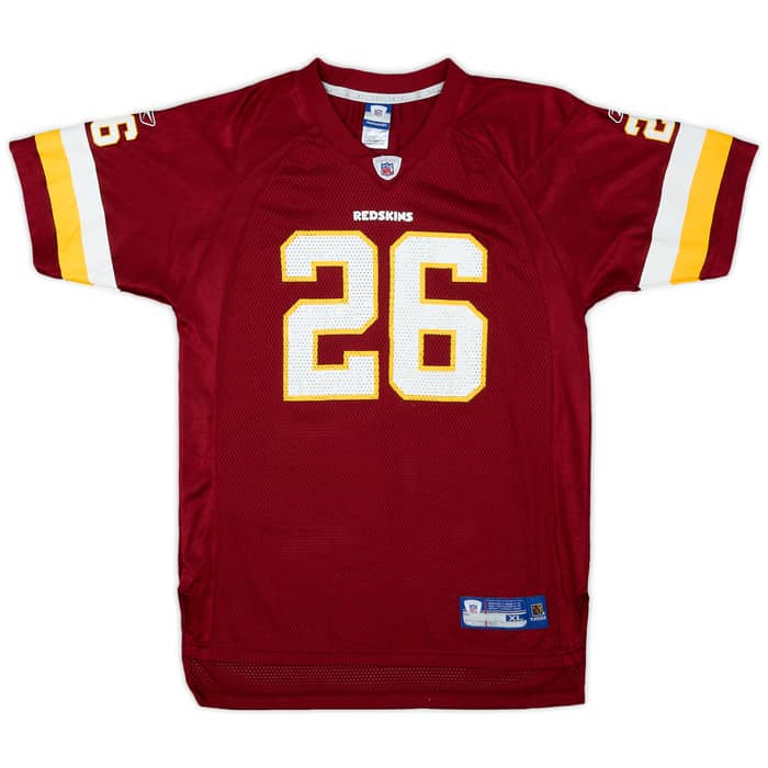 2005-06 Washington Redskins Portis #26 Reebok On Field Home Jersey - 8/10 - (XL.Boys)