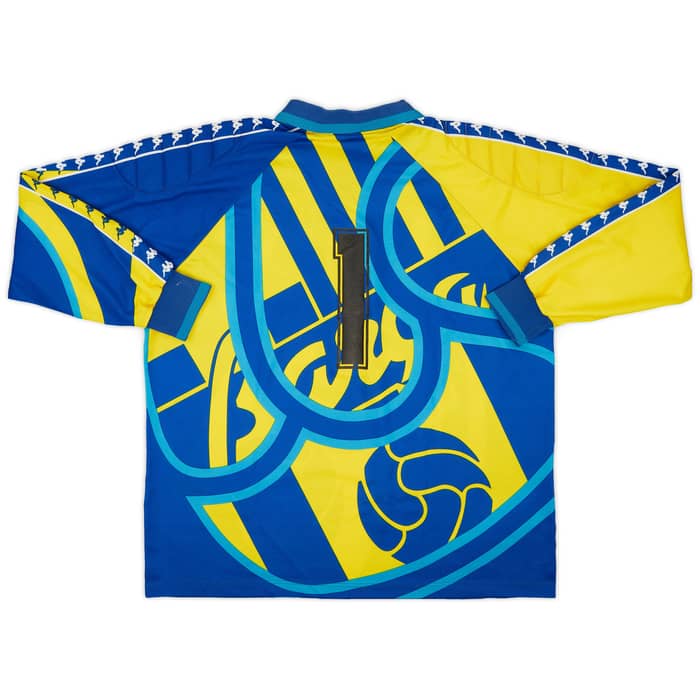 1995-96 Barcelona GK Shirt #1 - 9/10 - (XL)