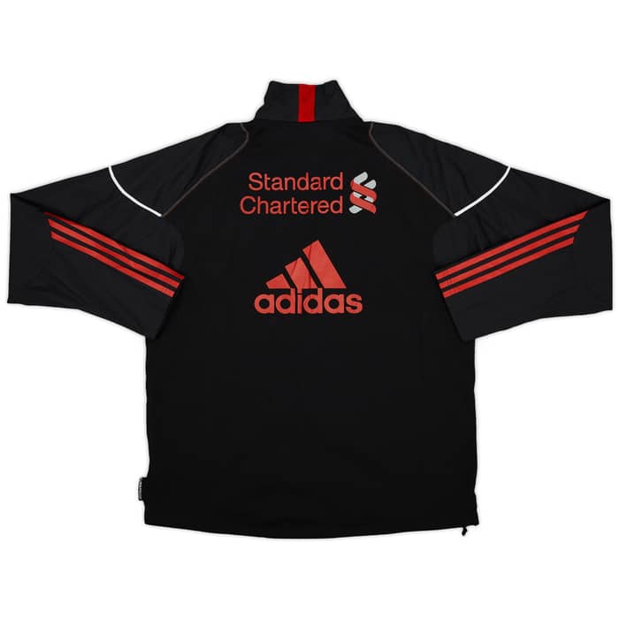 2010-11 Liverpool adidas Staff Issue Track Jacket 'KL' - 9/10 - (L/XL)