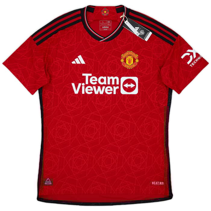 2023-24 Manchester United Authentic Home Shirt B.Fernandes #8 (L)