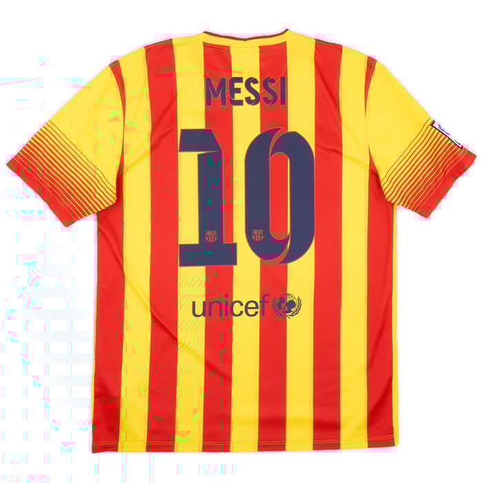 2013-15 Barcelona Away Shirt Messi #10 - 8/10 - (L)