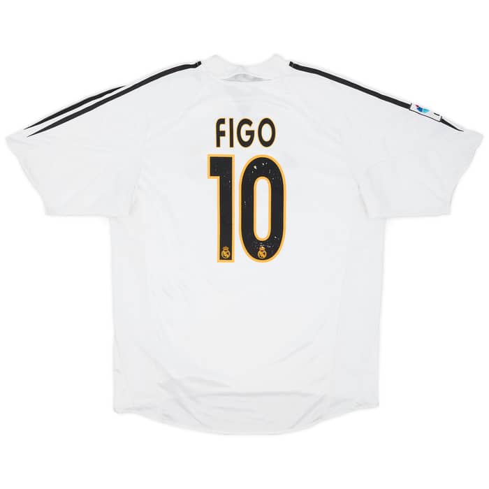 2004-05 Real Madrid Home Shirt Figo #10 - 5/10 - (L)