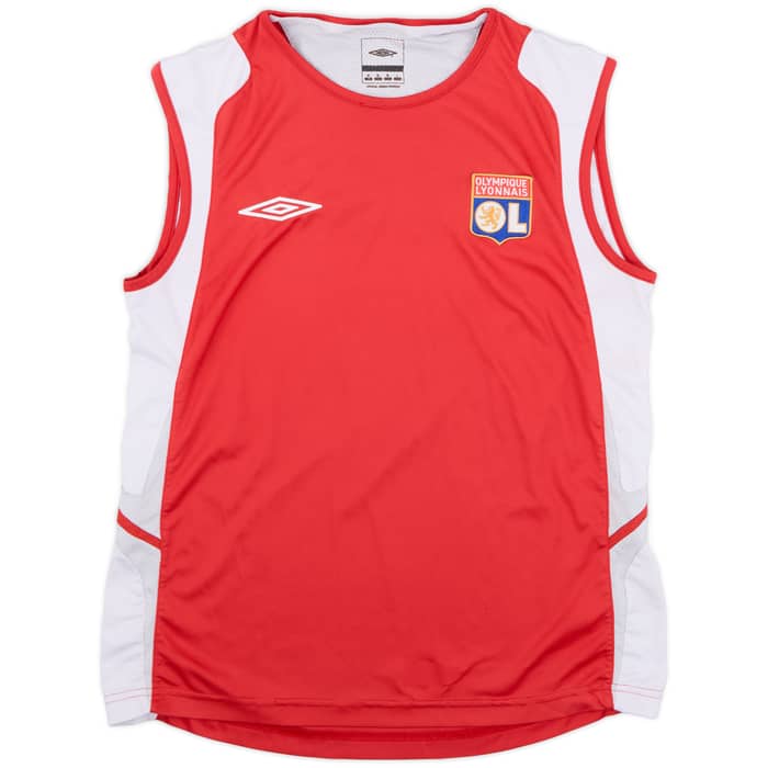 2006-07 Lyon Umbro Training Vest - 7/10 - (M)