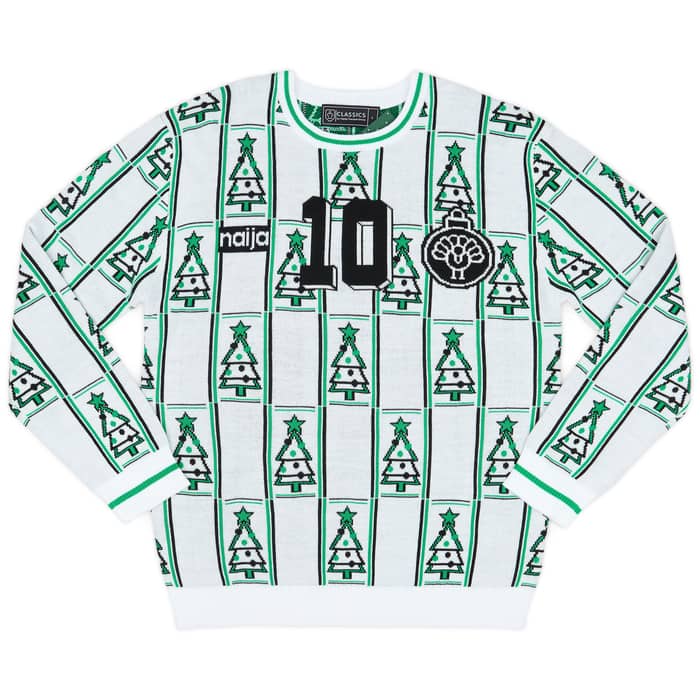 Okocha #10 Naija Christmas Jumper