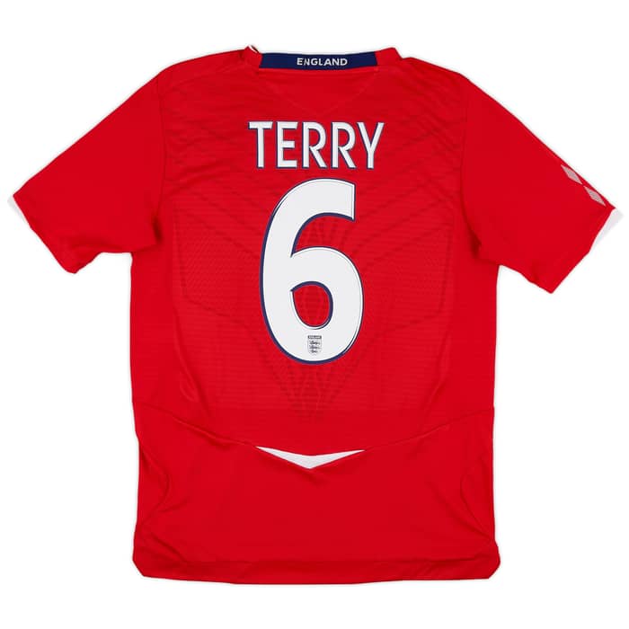 2008-10 England Away Shirt Terry #6 - 7/10 - (M)