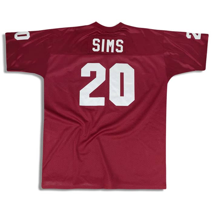1977 Oklahoma Sooners Sims #20 Majestic Varsity Traditions Jersey (Home) XL