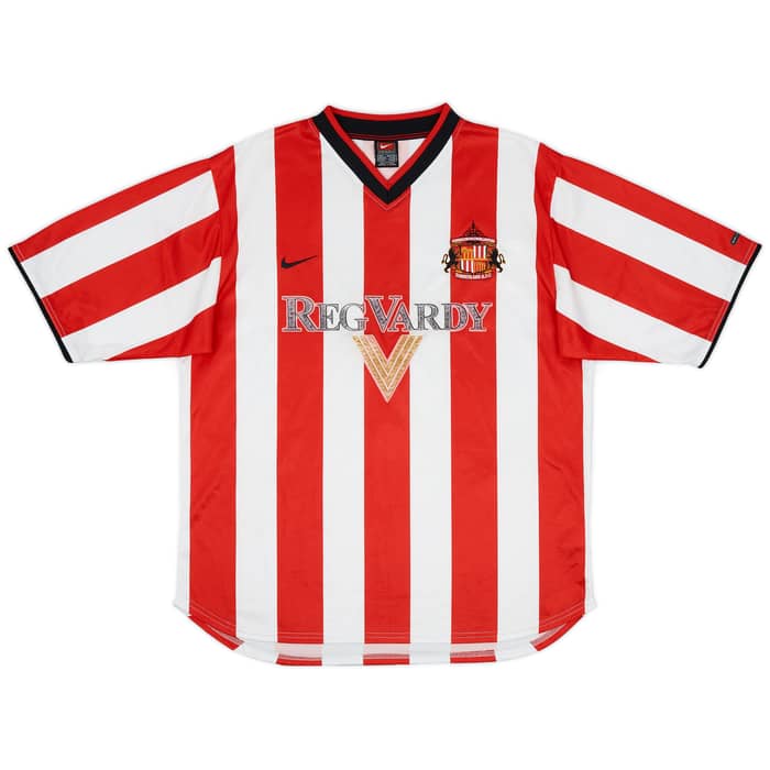 2000-02 Sunderland Home Shirt Reyna #4 - 6/10 - (L)
