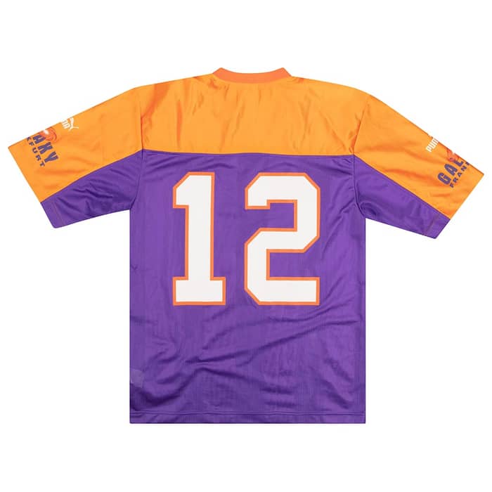 2000 Frankfurt Galaxy #12 Puma Jersey (Home) L